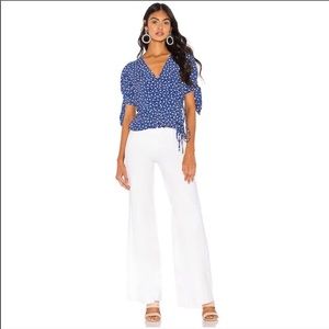 Free People straight silhouette high rise jeans